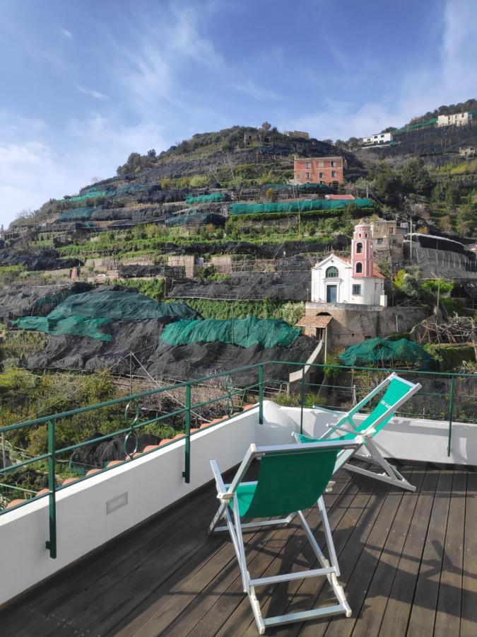 شقة La Casa Sul Monte مينوري المظهر الخارجي الصورة